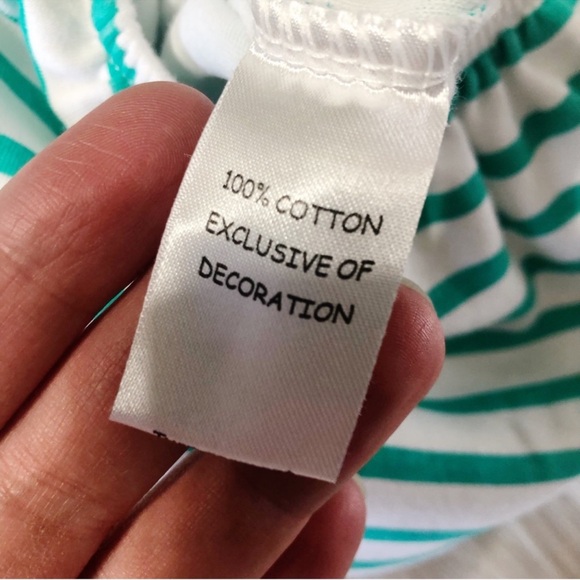 Starting Out Submarine Embroidered Striped Baby Gown - Picture 6 of 7